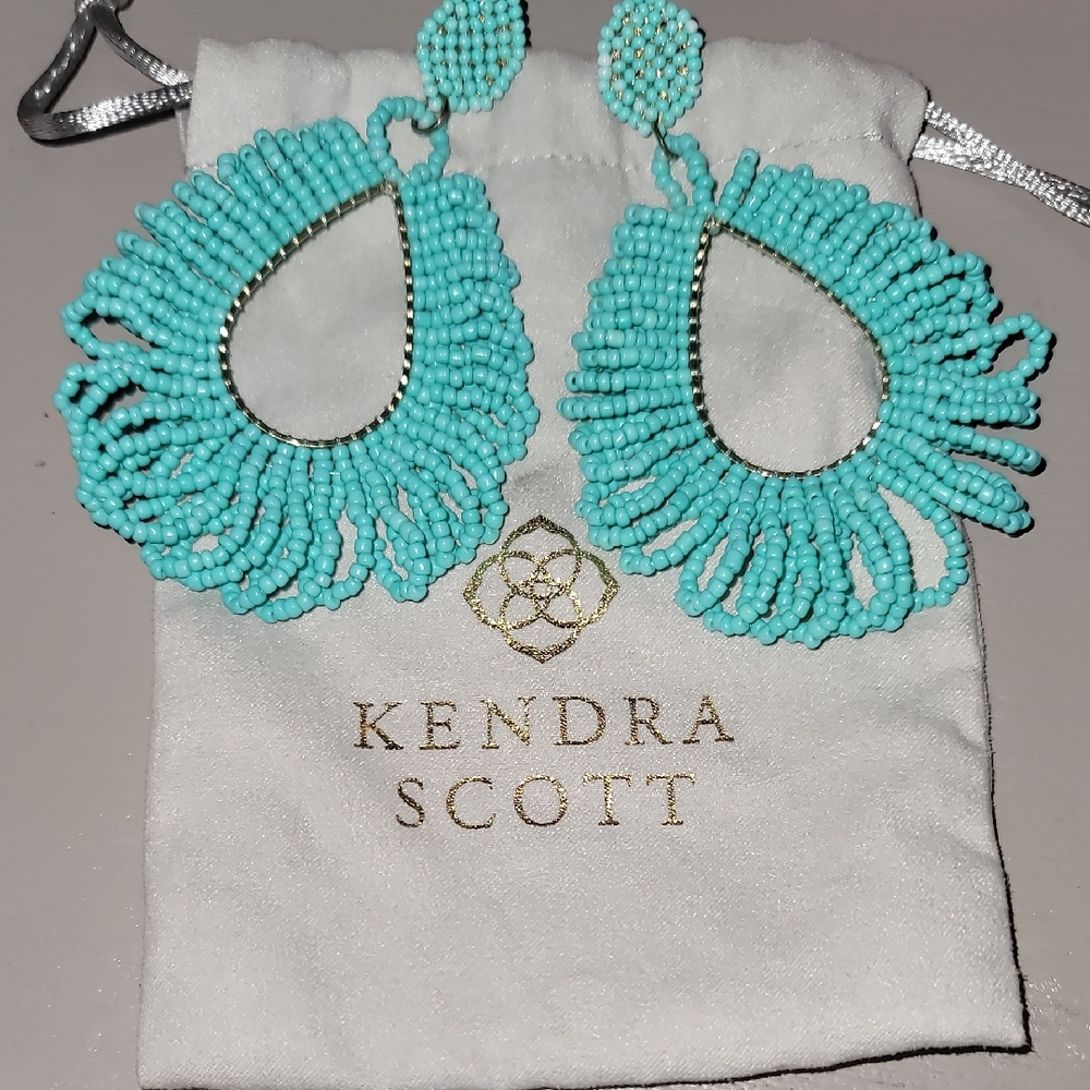 Kendra Scott Turquoise Beaded Earrings